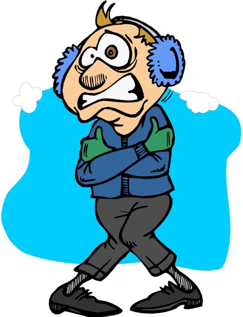 Download Cold Png Cold Person Cartoon Clipart Png Download Pikpng