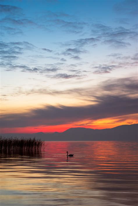 A New Colourful Lakeside Sunset Stillness In Colour Nio Photography