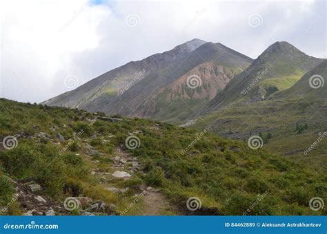 The Harsh And Majestic Sayan Mountains Stock Image Image Of Haze