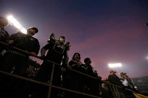 Raiders Black Hole Cheering Section Has Future In Las Vegas Las