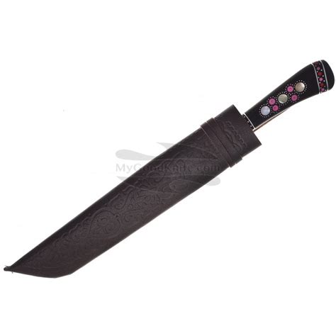 Uzbek Pchak Knife Plastic Brown Uz086eb 18cm For Sale Mygoodknife