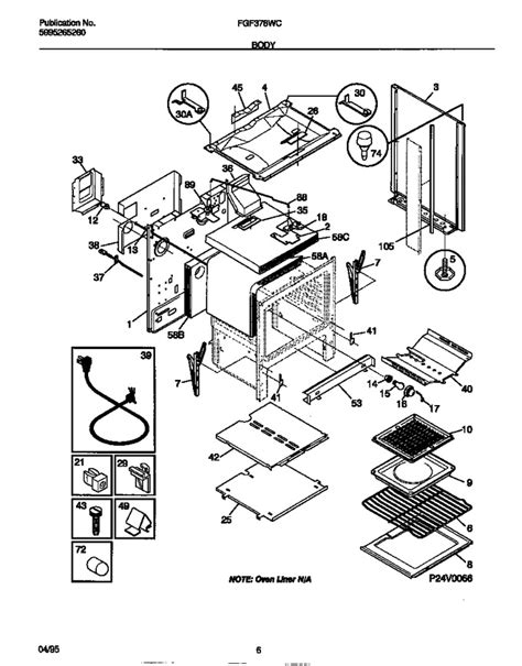 Frigidaire Stove Parts Diagram