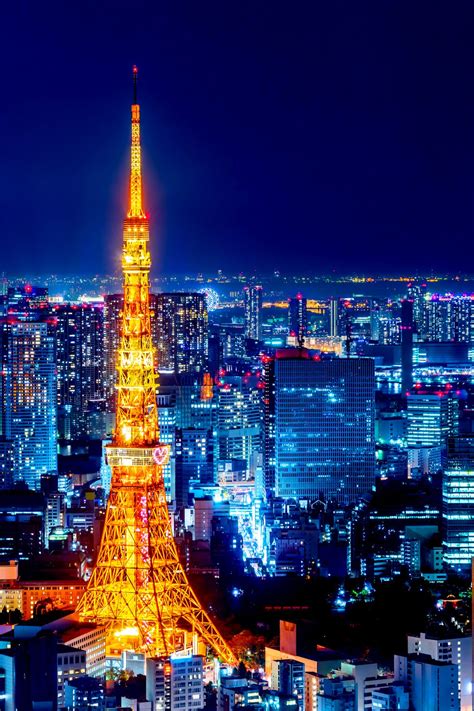 View Of Tokyo Tower From Roppongi Hills Oc 3333 X 5000 Artofit