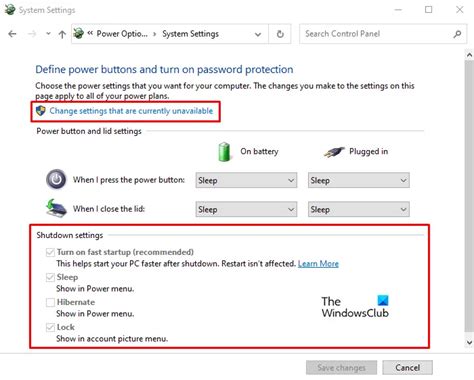Turn On Fast Startup Option Missing In Windows 1110