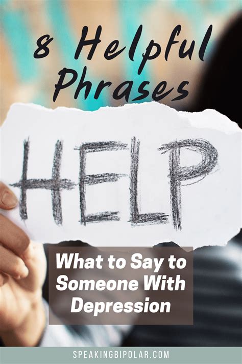 8 Helpful Phrases What To Say To Someone With Depression