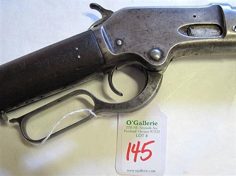 Lot Antique Colt Burgess Lever Action Rifle 44 40 Wcf
