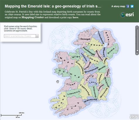 Celebrating St Patricks Day With Maps Arcgis Blog