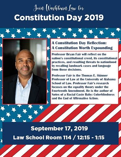 Us Constitution Day To Be Recognized On September 17 2019