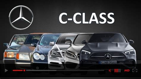 Mercedes Benz C Class Evolution W201 To W206 1982 To 2021