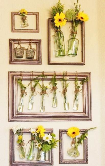 Empty Picture Frames Framing Objects 50 Bold Diy Wall Decor Ideas