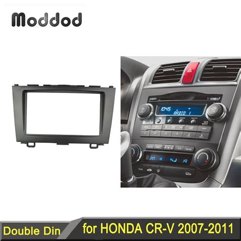 Double Din Audio Fascia For Honda Cr V 2008 2011 Radio Cd Gps Dvd