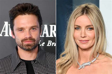 Sebastian Stan Gets Close To Annabelle Wallis At Robert Pattinsons Party