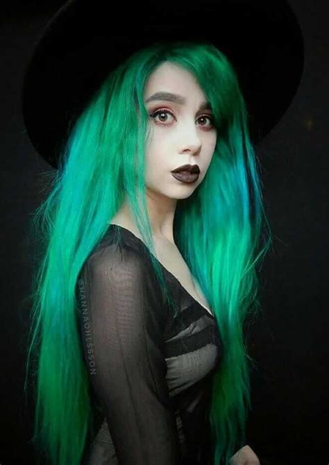 25 Green Hair Color Ideas You Have To See Page 6 Of 25 Ninja Cosmico