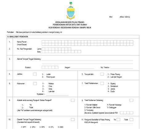 Surat permohonan merupakan bagian yang tak terlupakan dalam suatu perusahaan atau instansi lain. Permohonan Online eRumah Kerajaan Pulau Pinang