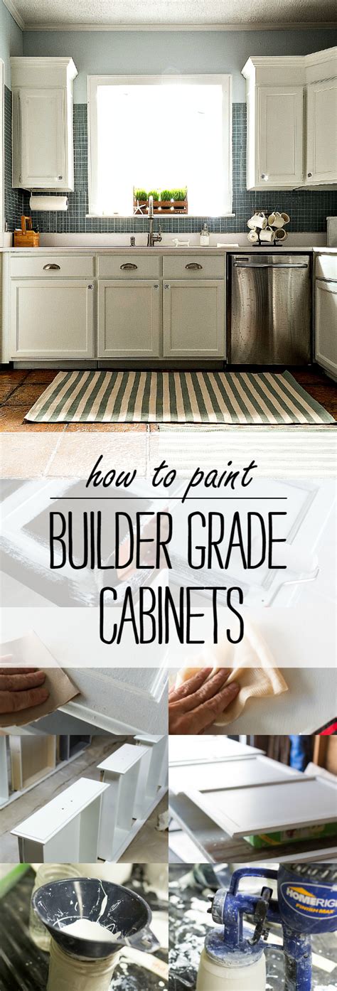 Whatever the problem you're trying to solve, this collection will get you on the right path toward a new or remodeled kitchen. How To Paint Builder Grade Cabinets