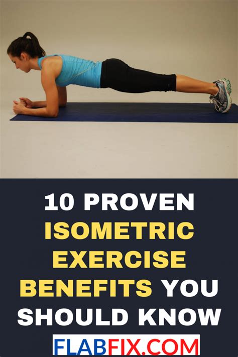 10 Proven Isometric Exercise Benefits You Should Know Flab Fix