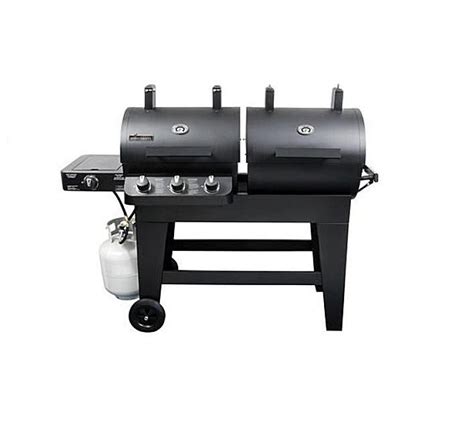 Brinkmann Dual Zone 3 Burner Gas And Charcoal Grill