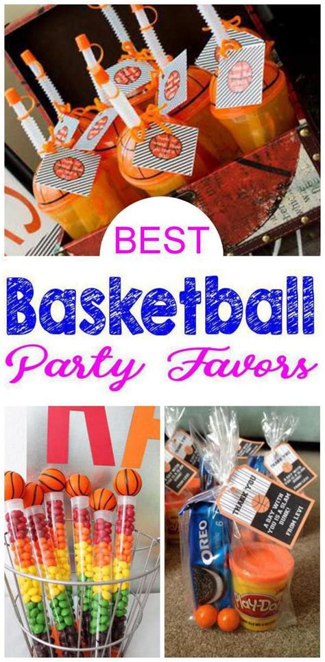 Party Favors Genius Party Favor Ideas For A Basketball
