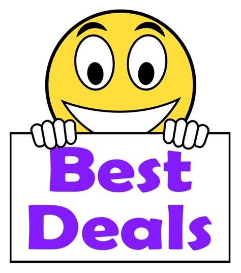 Best Deals On Sign Shows Promotion Offer Or Discount Free Stock Photo