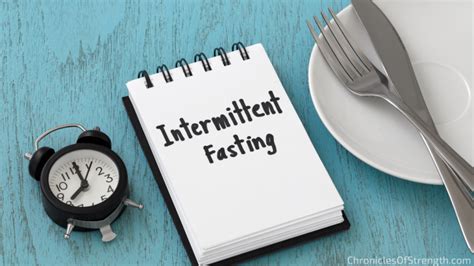 Intermittent Fasting 101 A Quick Beginners Guide Chronicles Of