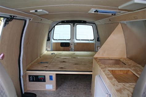 Van Construction Off The Grid And On The Map Van Conversion Layout