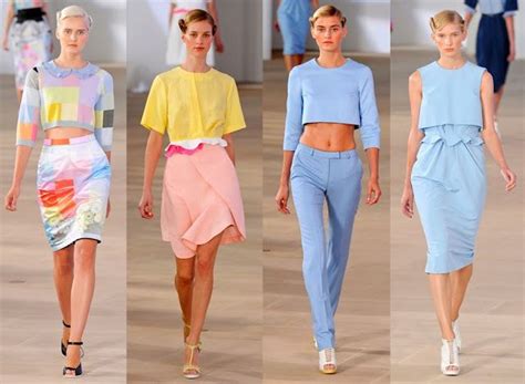 Ss Fashion Trend Report Pastel Colors Couleurs Pastel Creations