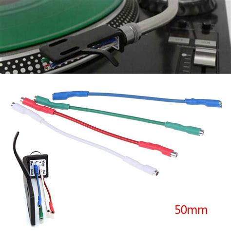 Phono Cartridge Headshell Lead Wires NEW OFC Oxygen Free Copper