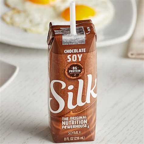Silk Chocolate Soy Milk 8 Fl Oz 18case