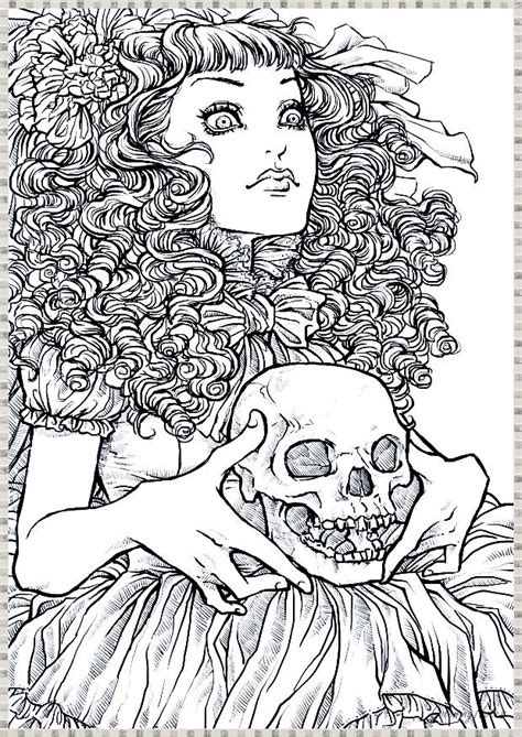 Halloween Coloring Pages For Adults Skull Coloring Pages Halloween