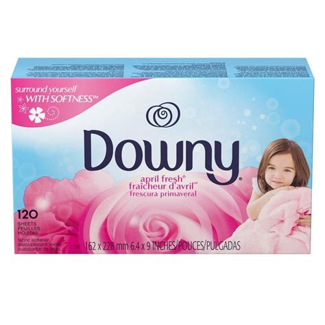 Downy April Fresh Dryer Sheets 120 Count 003700078140 The Home Depot