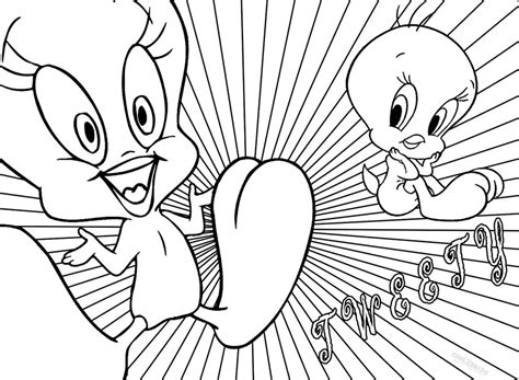 Printable Tweety Coloring Pages For Kids Cool2bkids