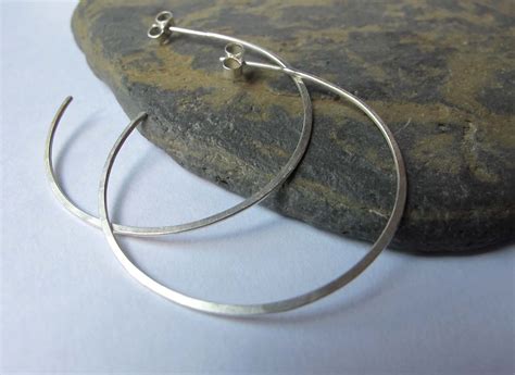 Silver mantra offers beautiful collection of 925 sterling silver earrings, handmade indian silver jewelry to celebrate every moment of your life at wholesale prices. Handmade sterling silver hoop earrings | London's Artist ...
