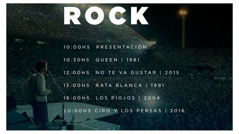 El día mundial del rock se celebra cada año el 13 de julio, una fecha en la que los amantes del género ¿por qué se celebra el día mundial del rock? Día Mundial del Rock: el original homenaje de Vélez a sus ...