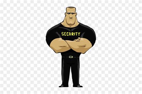 Cartoons about security guards and robbers for ads, websites, blogs, wherever you want something funny. Personal Guards - Cartoon Security Guard - Free ...