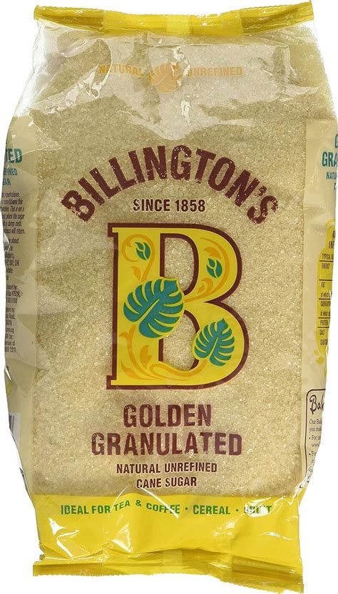 Billingtons Golden Granulated Sugar 1kg Pack Of 5 Uk