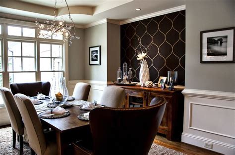 10 Dining Room Wallpaper Accent Wall Decoomo