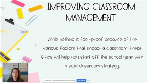 classroom management youtube