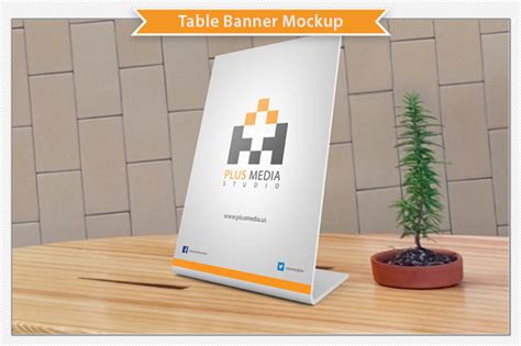 Creative banners are one of the basic elements in digital advertising. Table Banner Mockup ~ Product Mockups on Creative Market