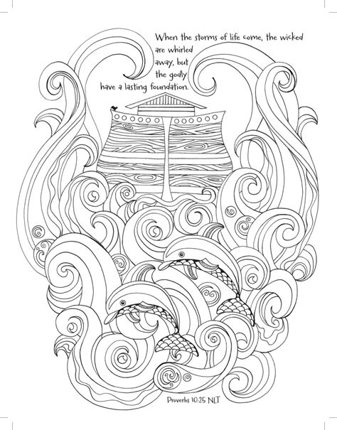 Bible story (15 minutes) gather the children around you for story time. Noah's Ark: Coloring the Great Flood (Majestic Expressions ...