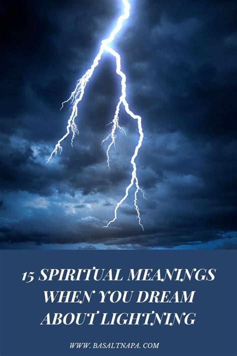 15 Significados Espirituales Cuando Sueñas Con Un Rayo Capabasalto