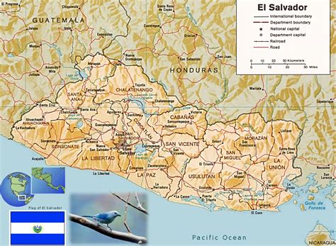 Mapas De El Salvador Mundo Latino™