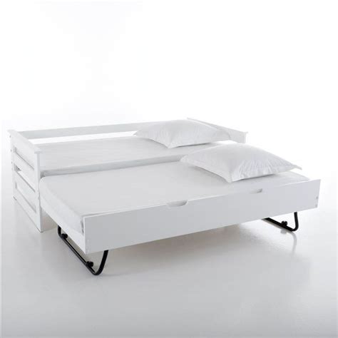 Lit d'appoint sur conforama.fr ! Lit banquette enfant avec tiroir lit pin massif, Ellis La ...