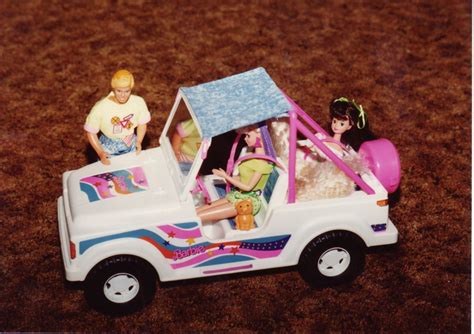 Barbie Jeep I Dont Know What Year It Is From But I Had A Lot Of Fun