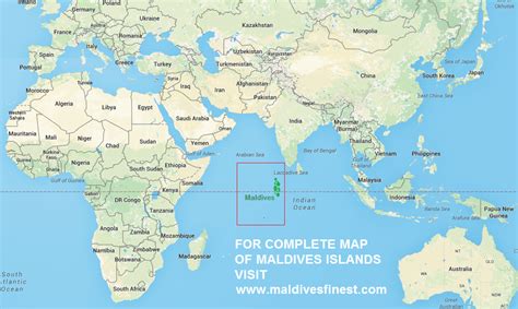 Maldives Map Shows Where Is Maldives Located Maldives