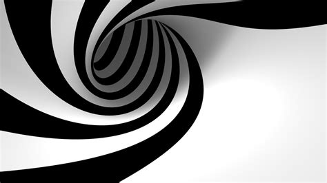 Illustration Monochrome Abstract Spiral Text Logo Circle Brand
