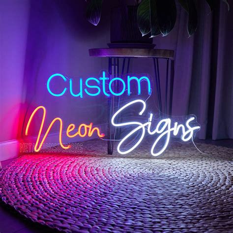 Buy Custom Led Neon Signs Handmade Personalized Large Neon Lights Sign Wedding Birthday Party