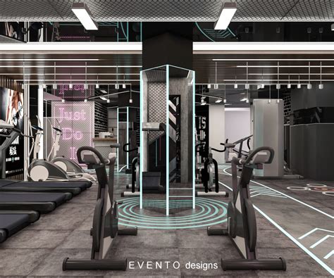 Modern Gym Design On Behance