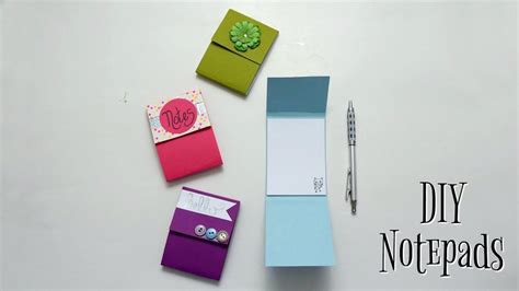 Diy Notepad Using Scrap Paper Diy Notepad Note Pad Scrap Paper