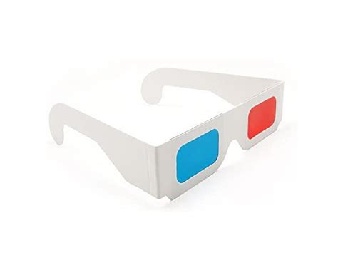 3d Glasses Red Blue Anaglyph Movie Red Cyan Etsy Uk