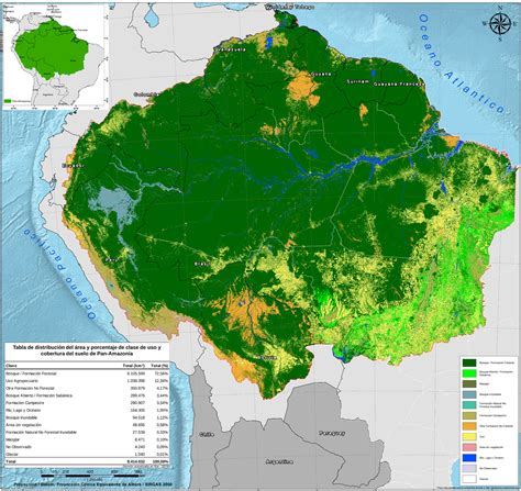 Amazon Region Map